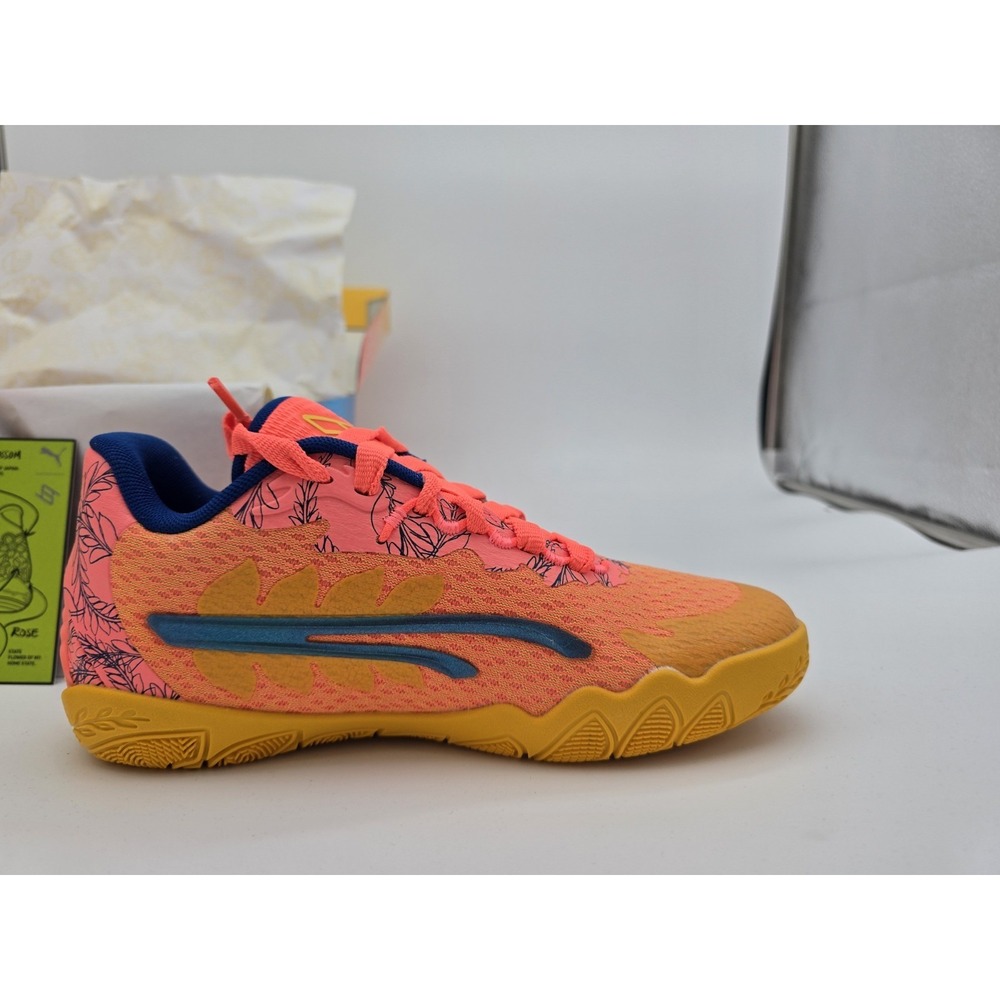 Puma Stewie 3 Dawn in 'Cuseyellow sizzle-fluro peach Womens 7 New In Box - Picture 7 of 16